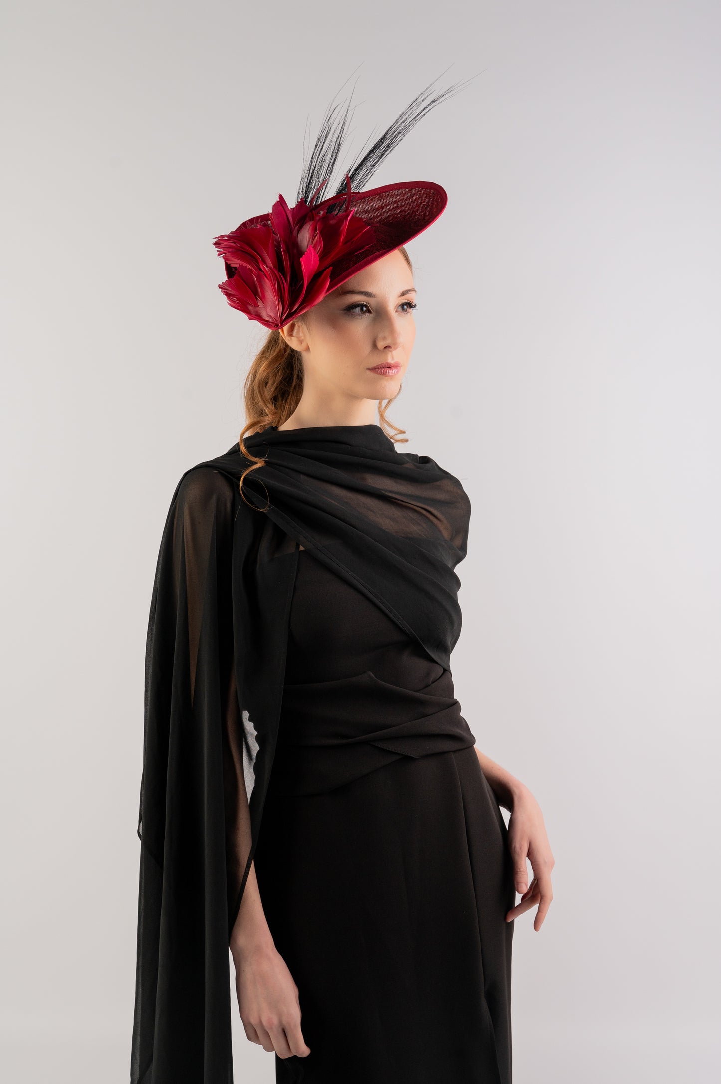 Tocado original para boda de día - Ybela