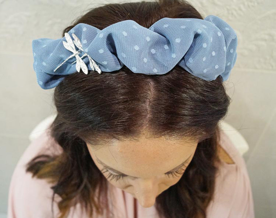 Diadema para invitada. "Nevada"