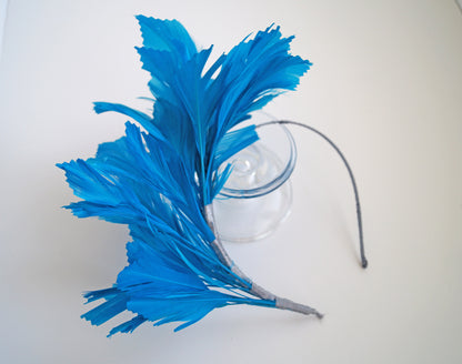Diadema para invitada. "Agua"