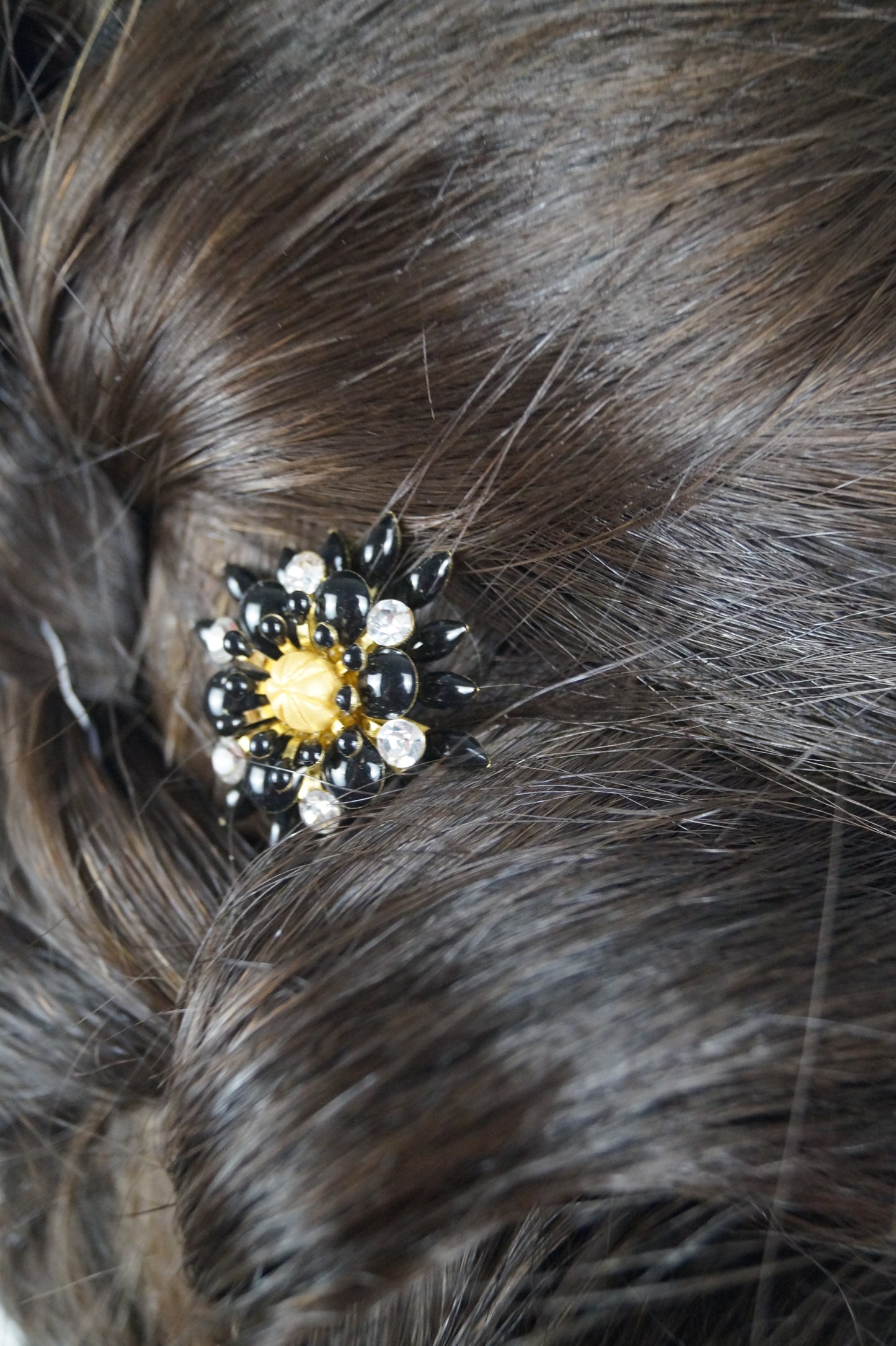 Horquillas para novia. "Azabache"