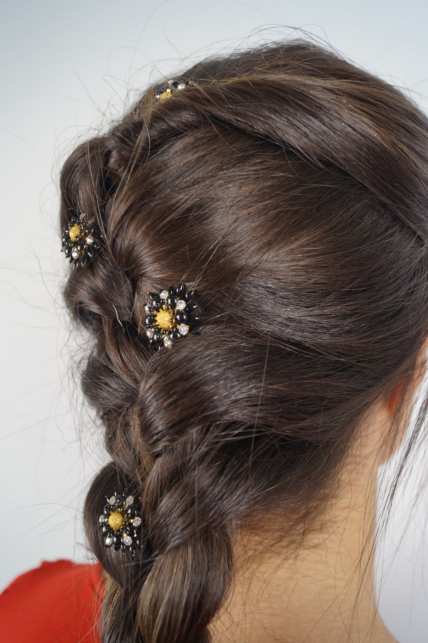 Horquillas para novia. "Azabache"