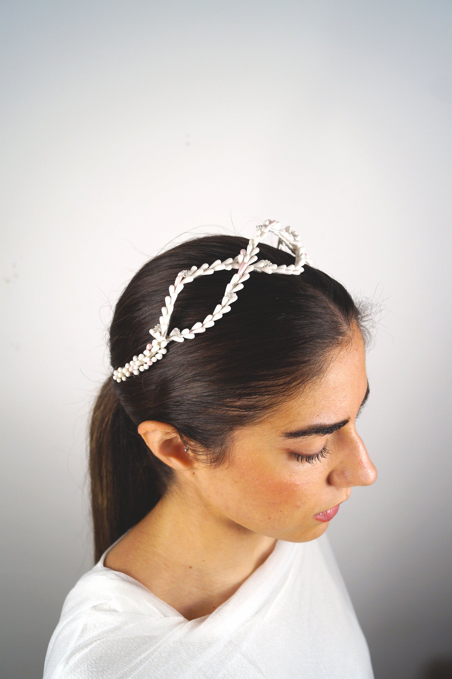 Tiara para novia. "Dora"